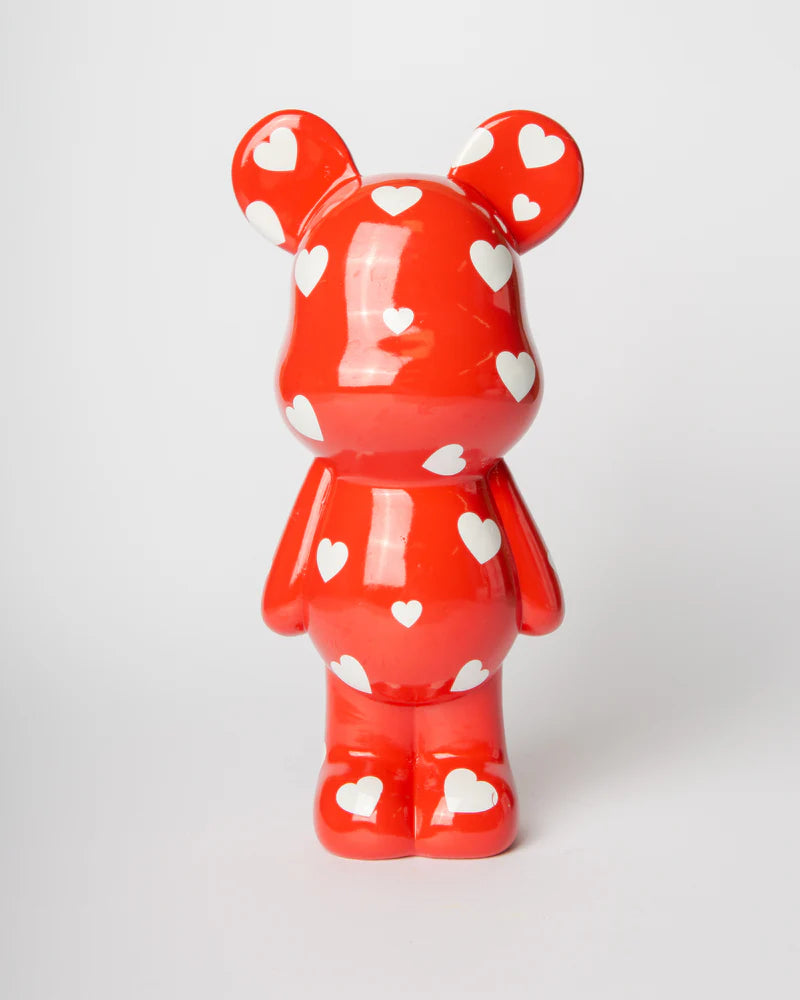 TEDDY RED 24 CM