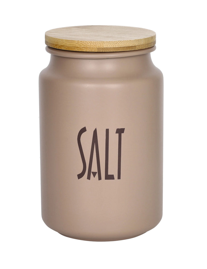 BARATTOLO TORTORA SALT METAL C/ TAPPO BAMBOO