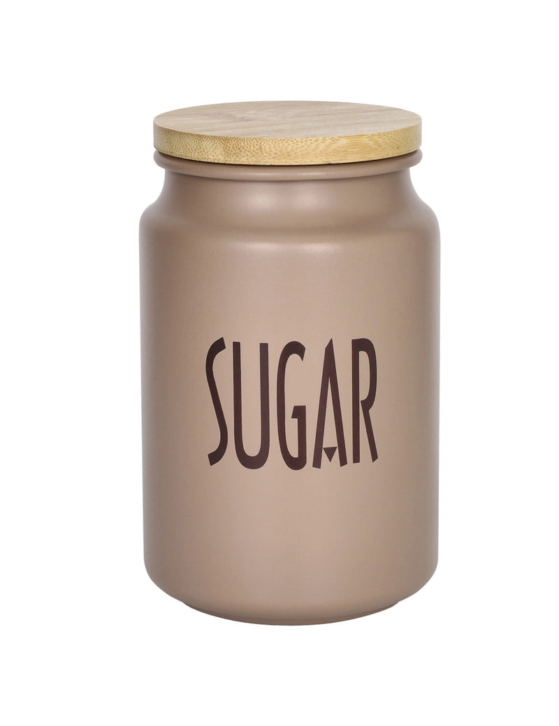 BARATTOLO TORTORA SUGAR NETAL C/TAPPO BAMBOO