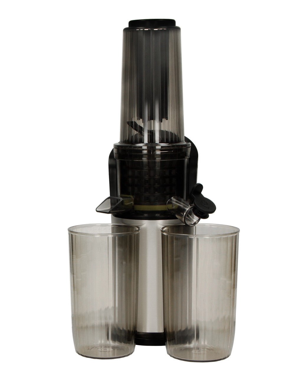 Estrattore con doppio contenitore techno collection inox/abs