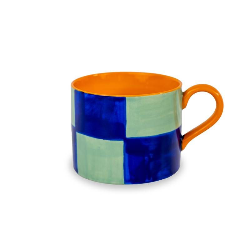 Tazza colazione 400 ml in stoneware - Giallo