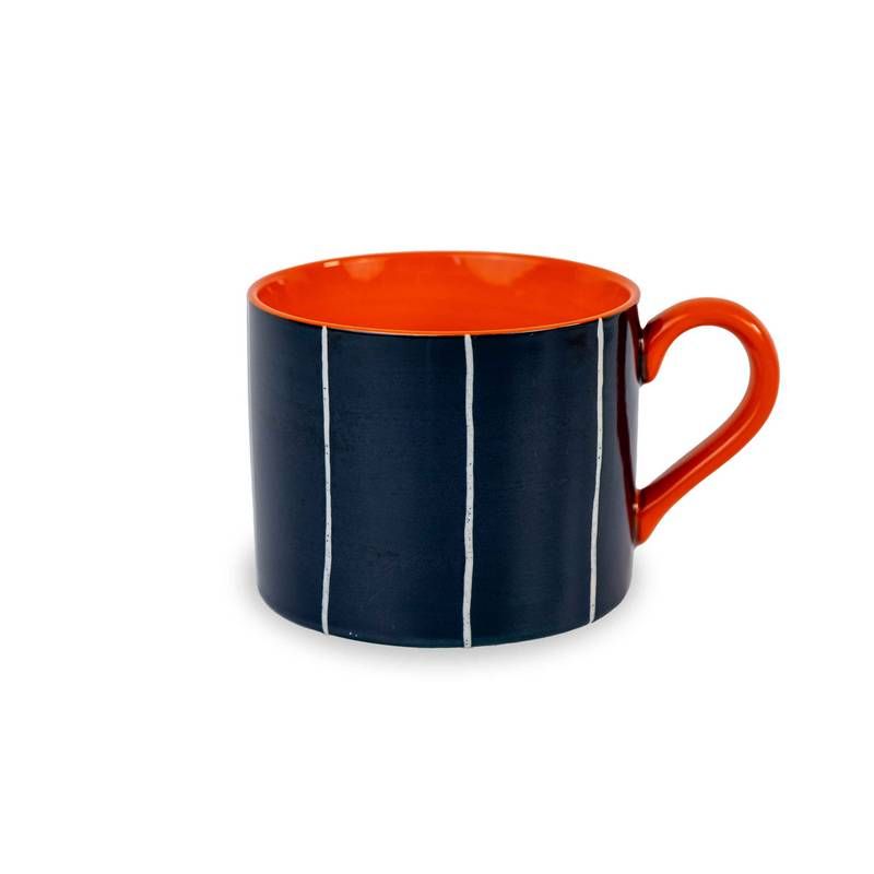 Tazza colazione 400 ml in stoneware - Nero