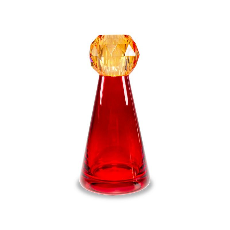 Boccetta in vetro per fragranze - Rosso