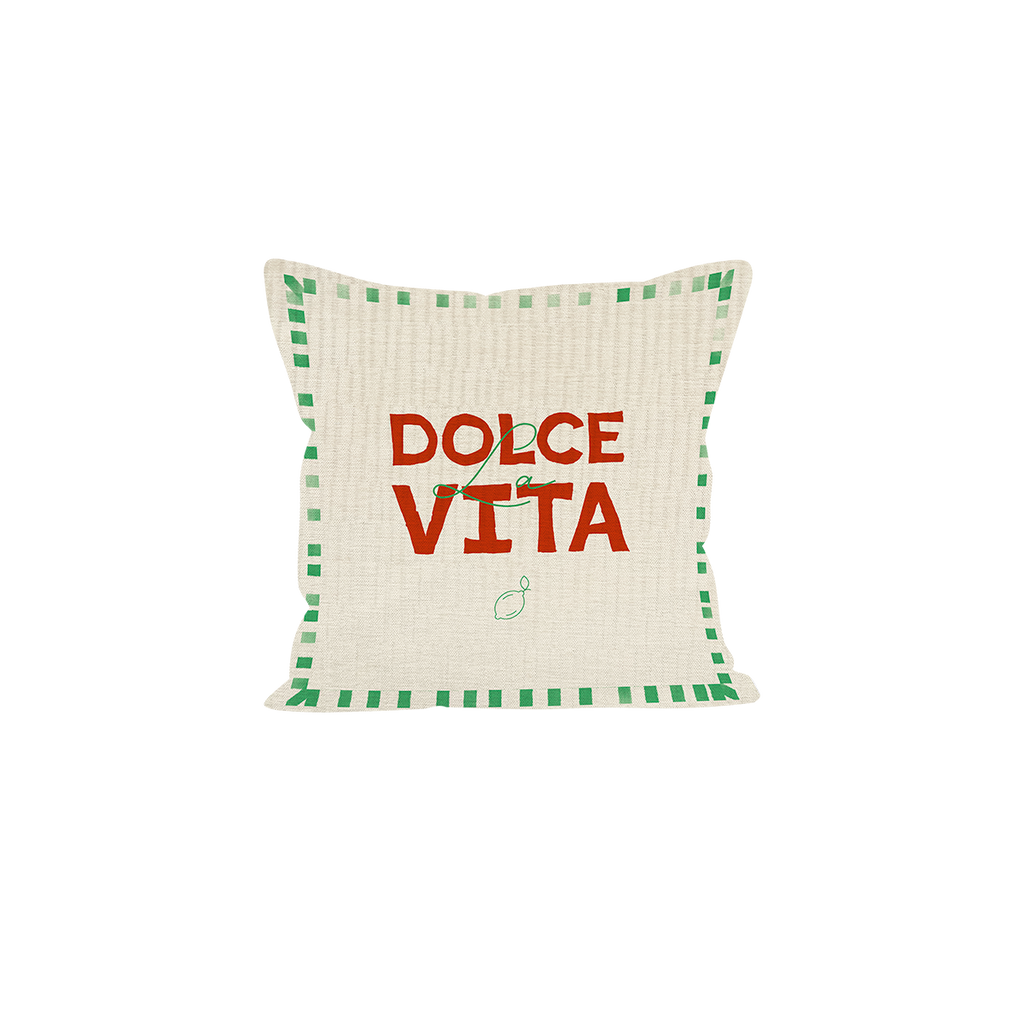 Cuscino decorativo estivo DOLCE VITA in poliestere: 40 x 40 cm