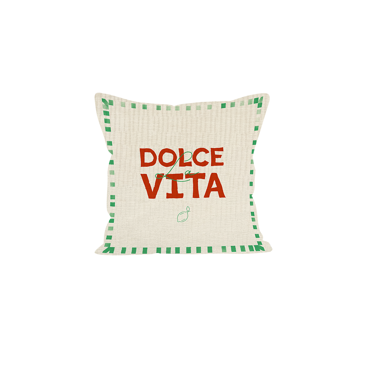 Cuscino decorativo estivo DOLCE VITA in poliestere: 40 x 40 cm