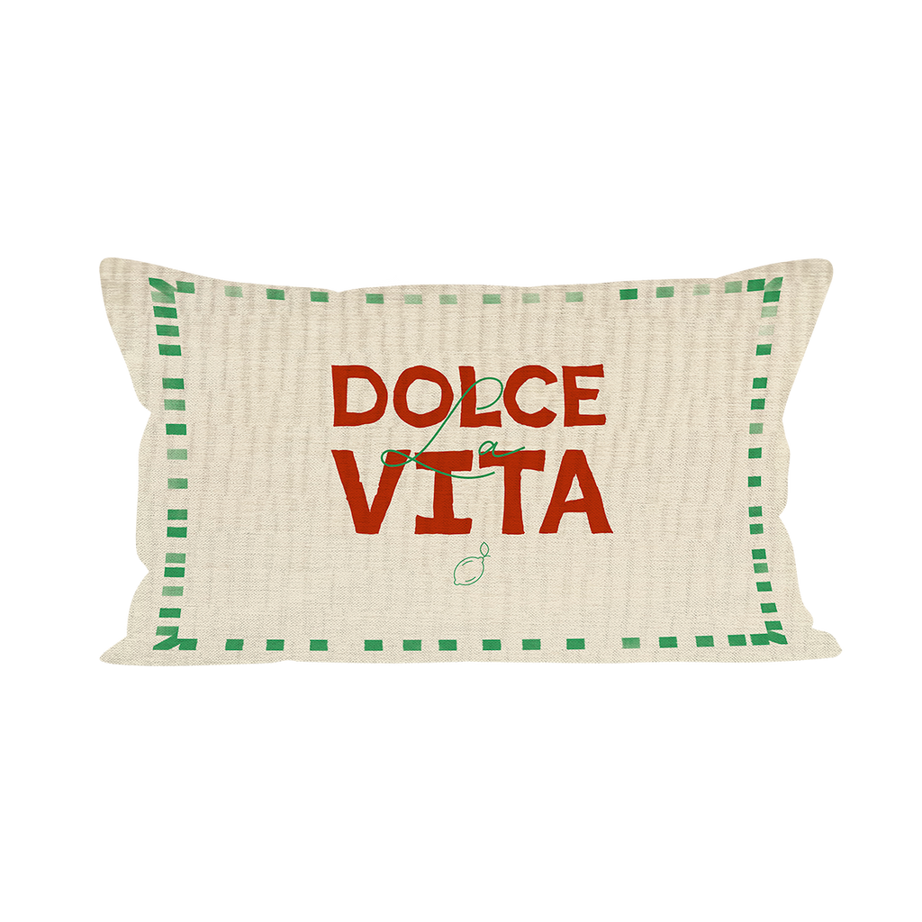 Cuscino decorativo estivo DOLCE VITA in poliestere: 40 x 40 cm