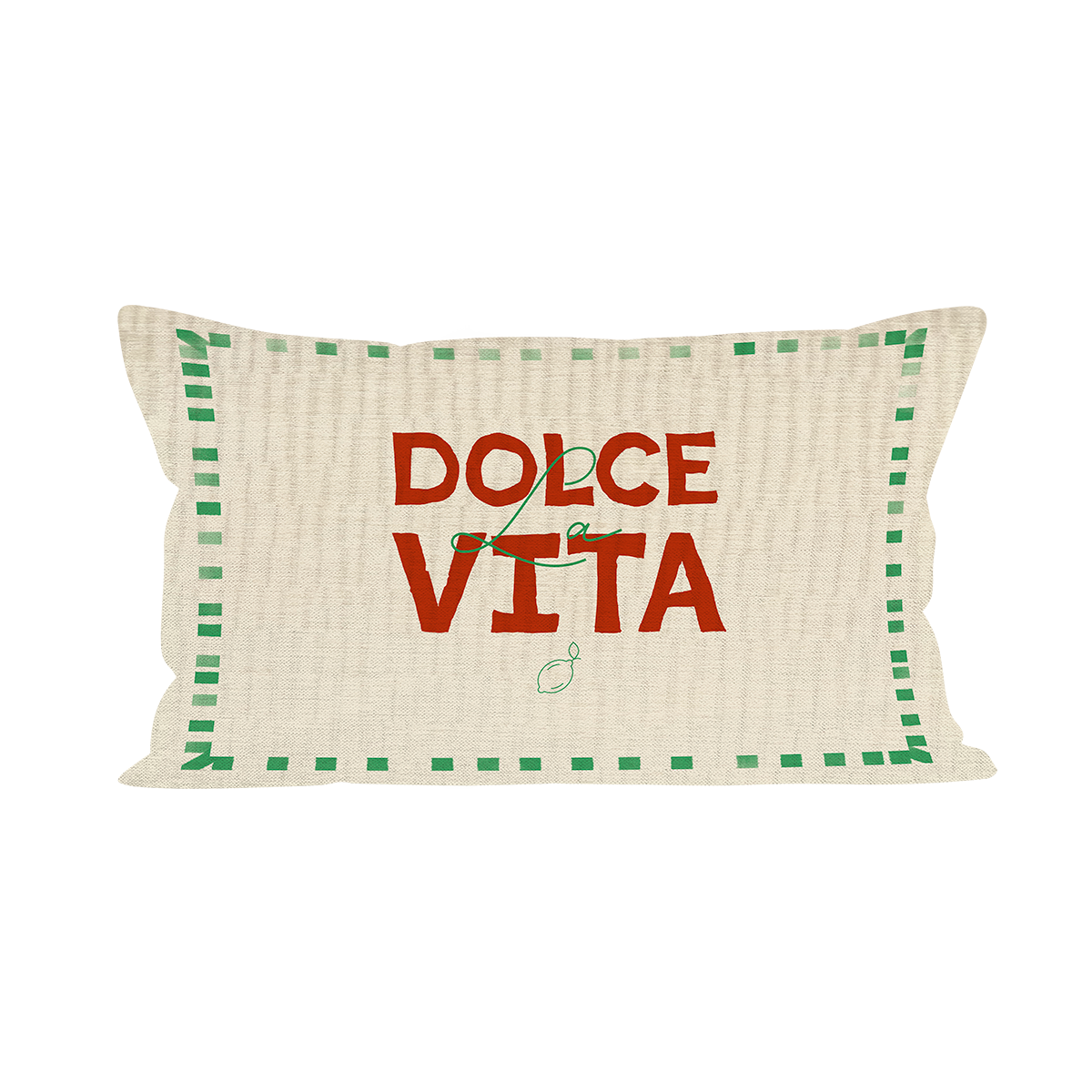 Cuscino decorativo estivo DOLCE VITA in poliestere: 40 x 40 cm