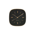 Orologio HV Quadrate Stripes - Nero -29x4,3x30 cm