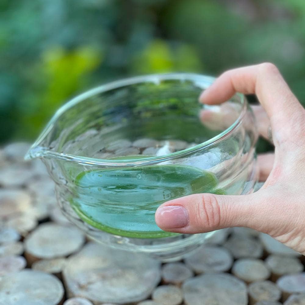 Tazza Cha Hai Katakuchi per Matcha in vetro 500ml
