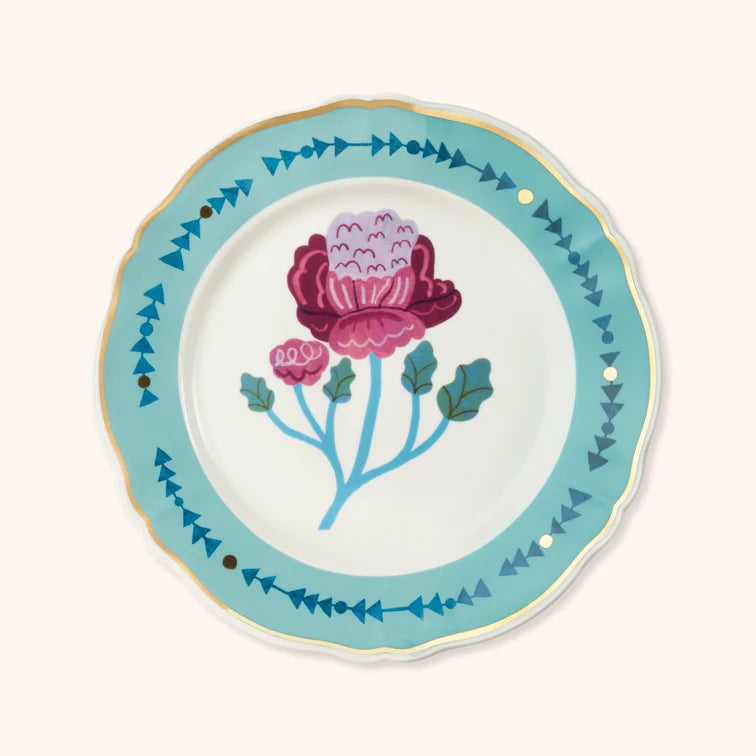 Piatto piano Geranio 26,5 cm | Bitossi Home