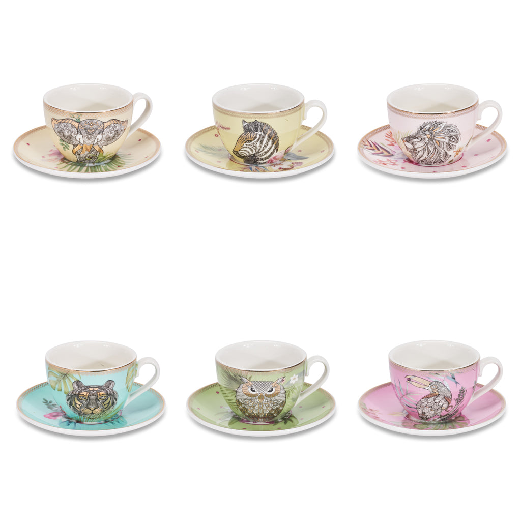 SET 6 TAZZE CAFFE’ C/P