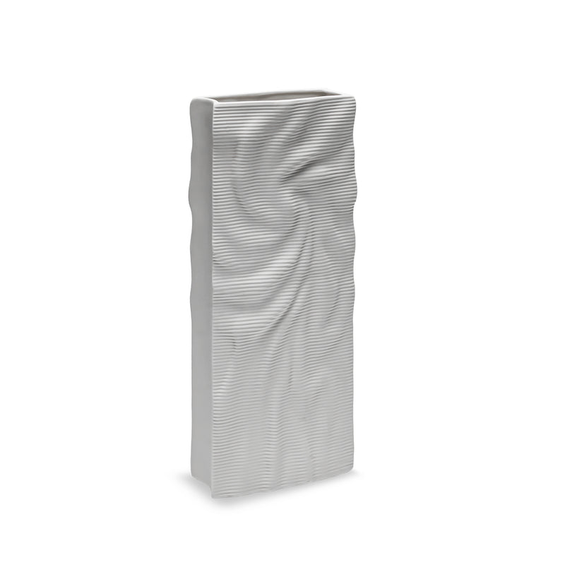 VASO INCRESPATO BIANCO