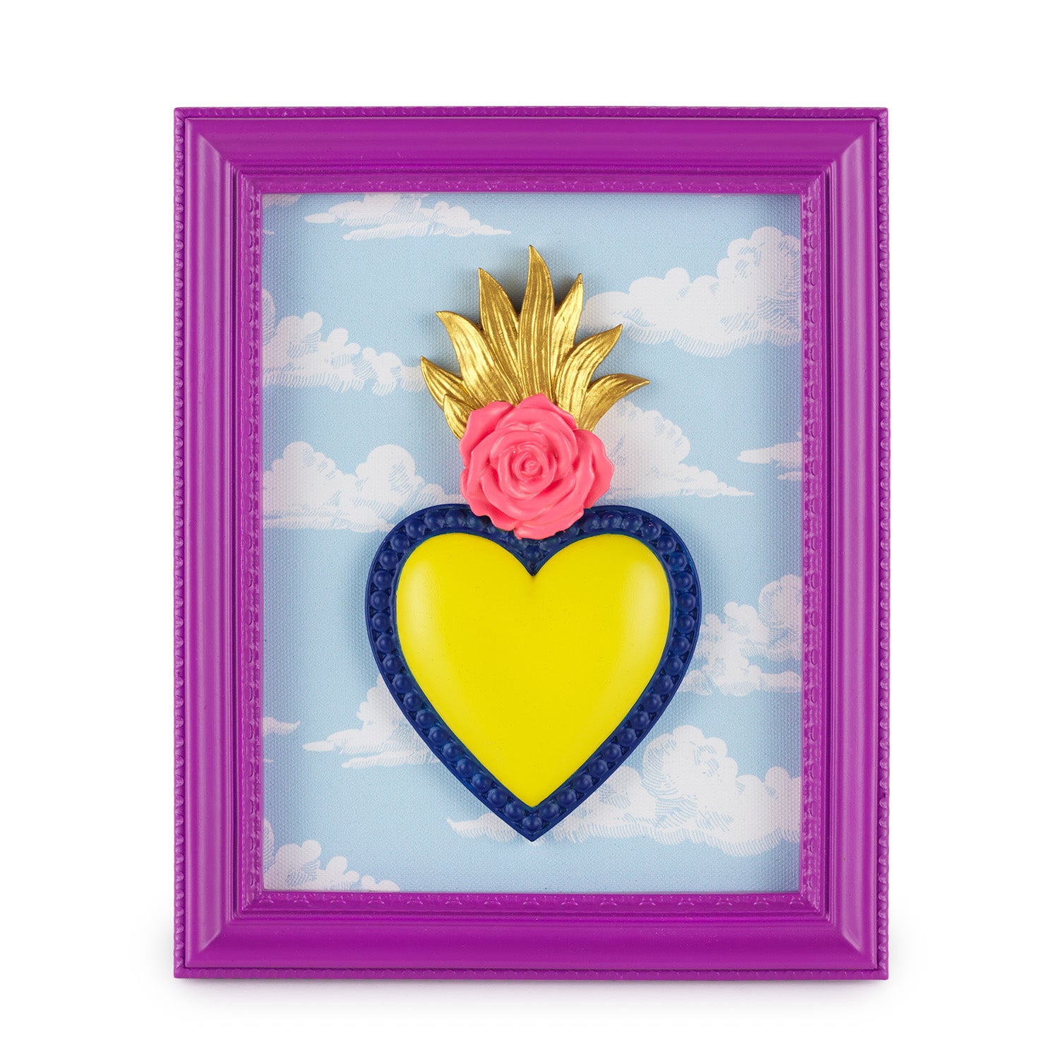 CORNICE RETT.C/CUORE E NUVOLE