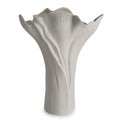 VASO FOGLIA BIANCO