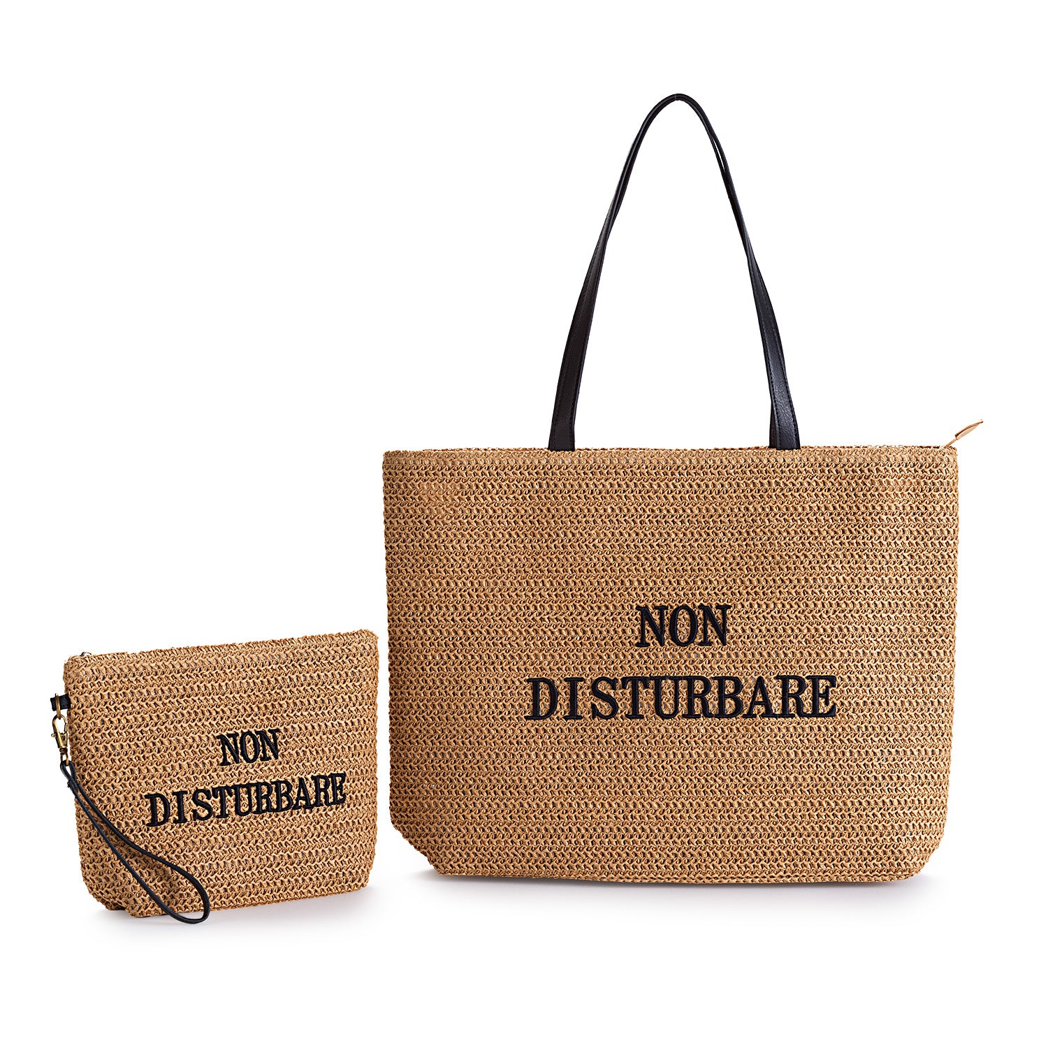 BORSA”NON DISTURBARE” CON POCHETTE