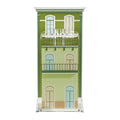 Vaso Blooming City Lisbona Verde