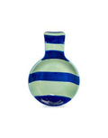 Poggiamestolo in stoneware. Dimensione: 17,3 x 12 x 3,2 cm. Colore verde e blu.