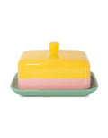 Burriera in stoneware. Versione verde