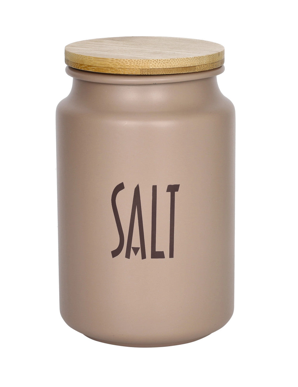 BARATTOLO TORTORA SALT METAL C/ TAPPO BAMBOO