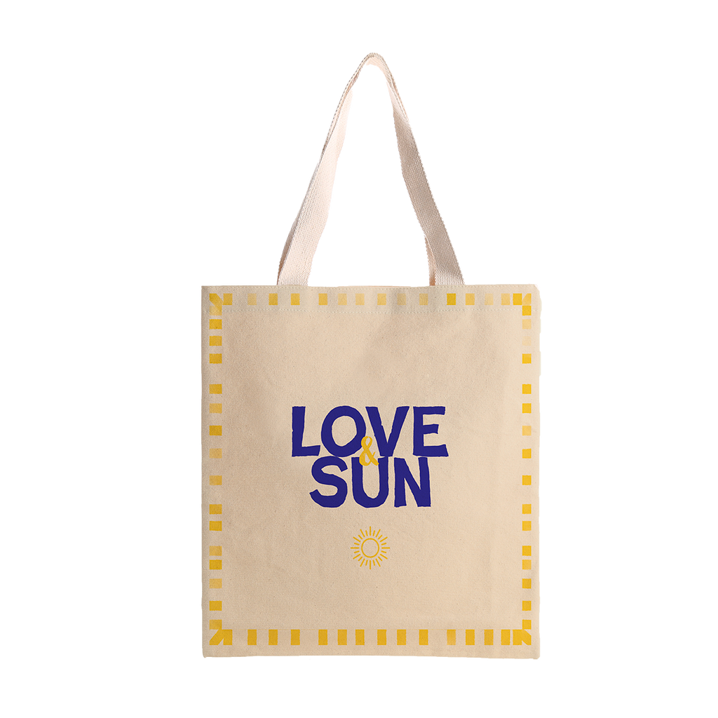 Borsa tote in cotone 100% « Love&Sun »