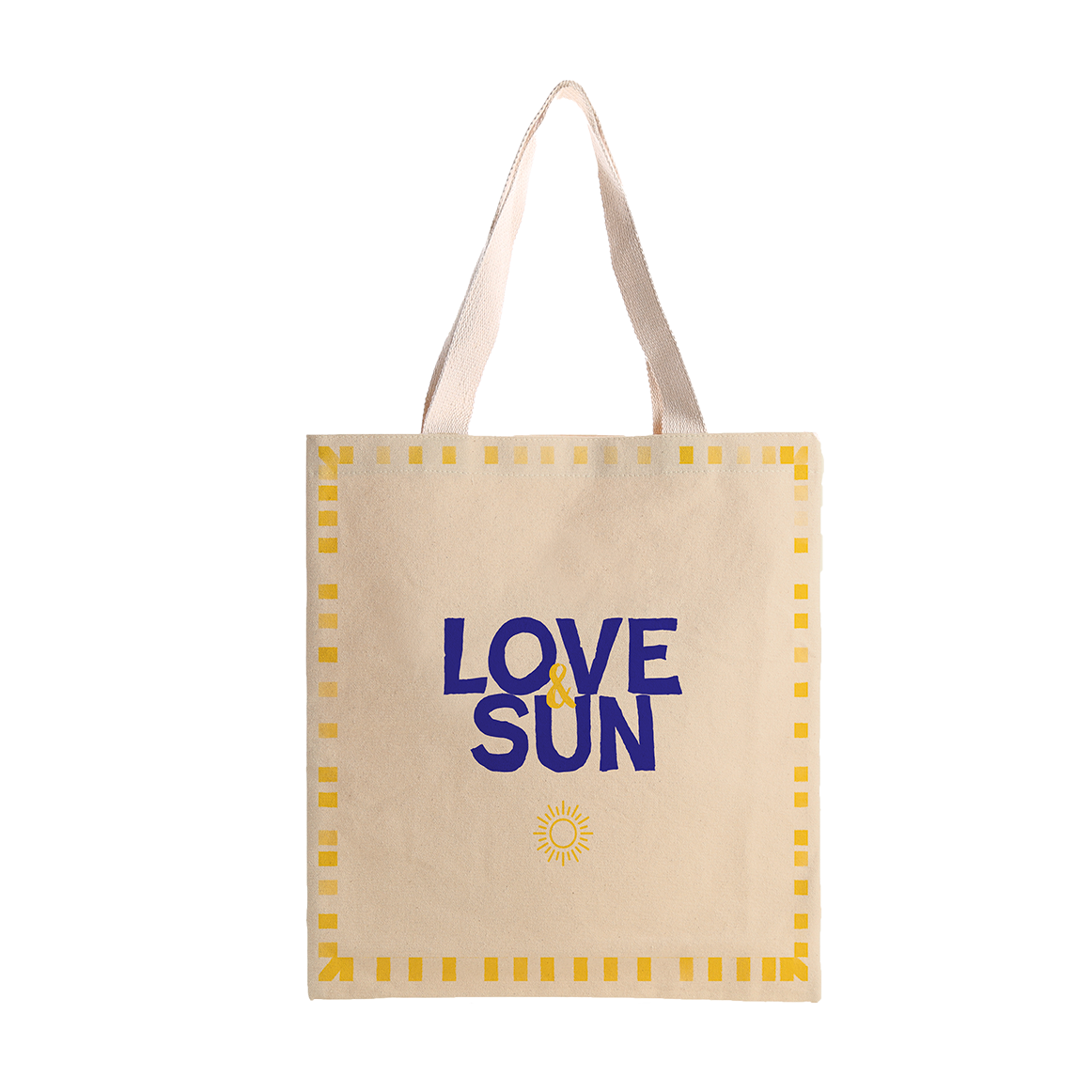 Borsa tote in cotone 100% « Love&Sun »