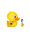 SET PAPPA PAPEROTTO SILICONE C/FORCHETTA E CUCCHIAIO INOX
