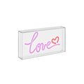 Insegna Neon con scritta decorativa Love