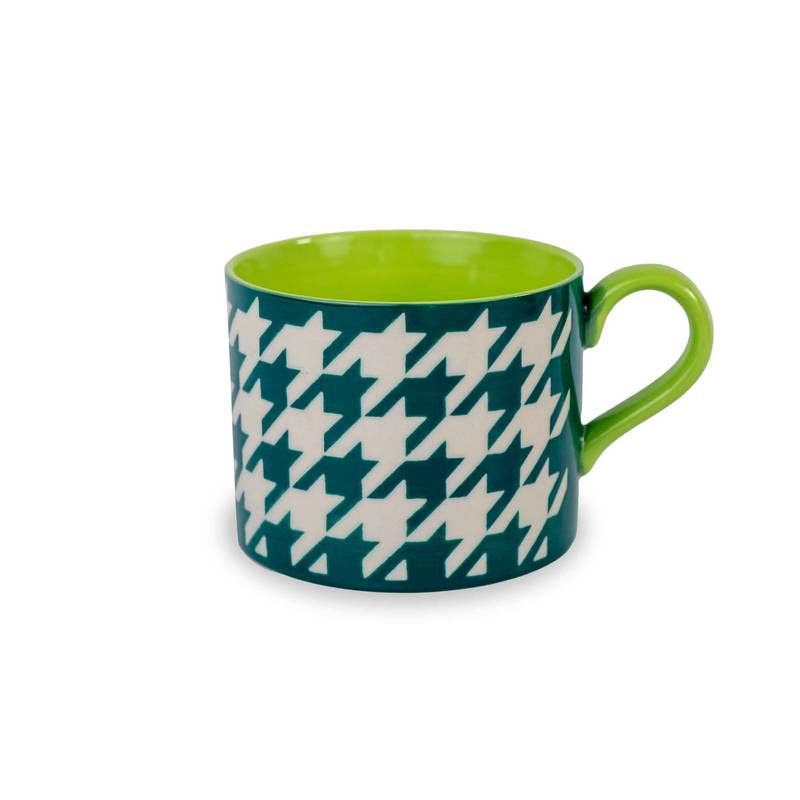 Tazza colazione 400 ml in stoneware - Verde