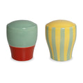 Set sale e pepe in stoneware. Versione A.