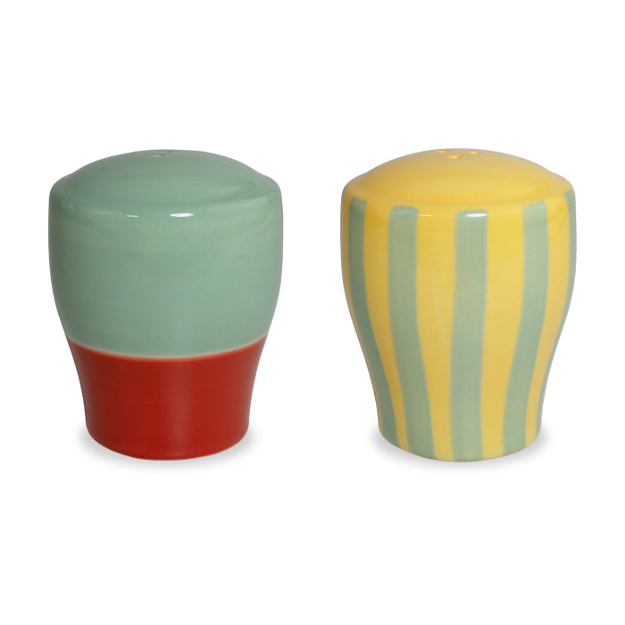 Set sale e pepe in stoneware. Versione A.